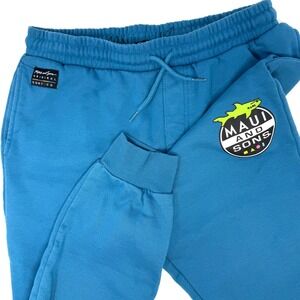 Maui and Sons Mens Sweatpants‎ Graphic Print Elastic Waist Drawstring Medium